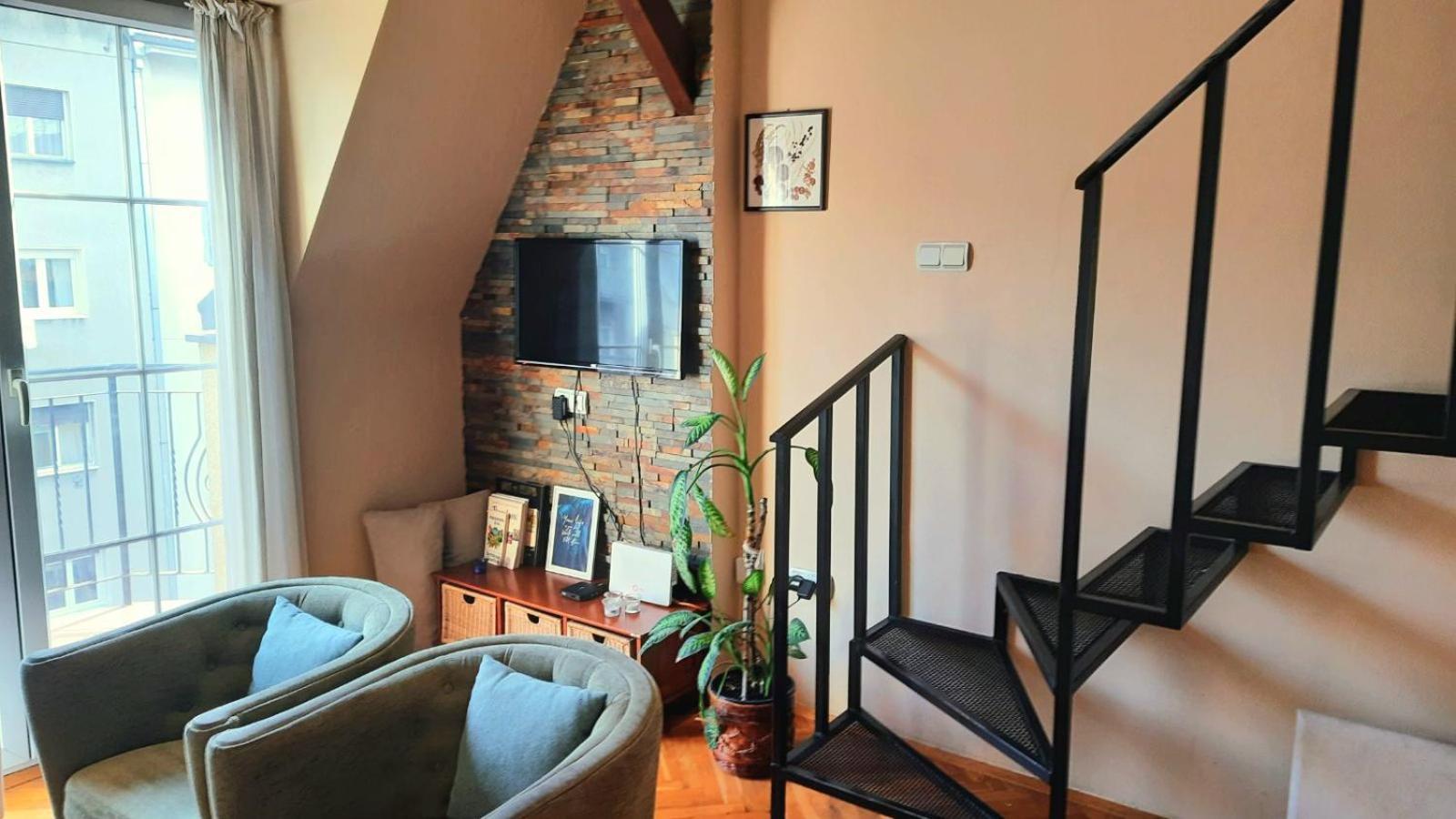 Duplex Studio Mansarda Apartment Belgrade Exterior photo