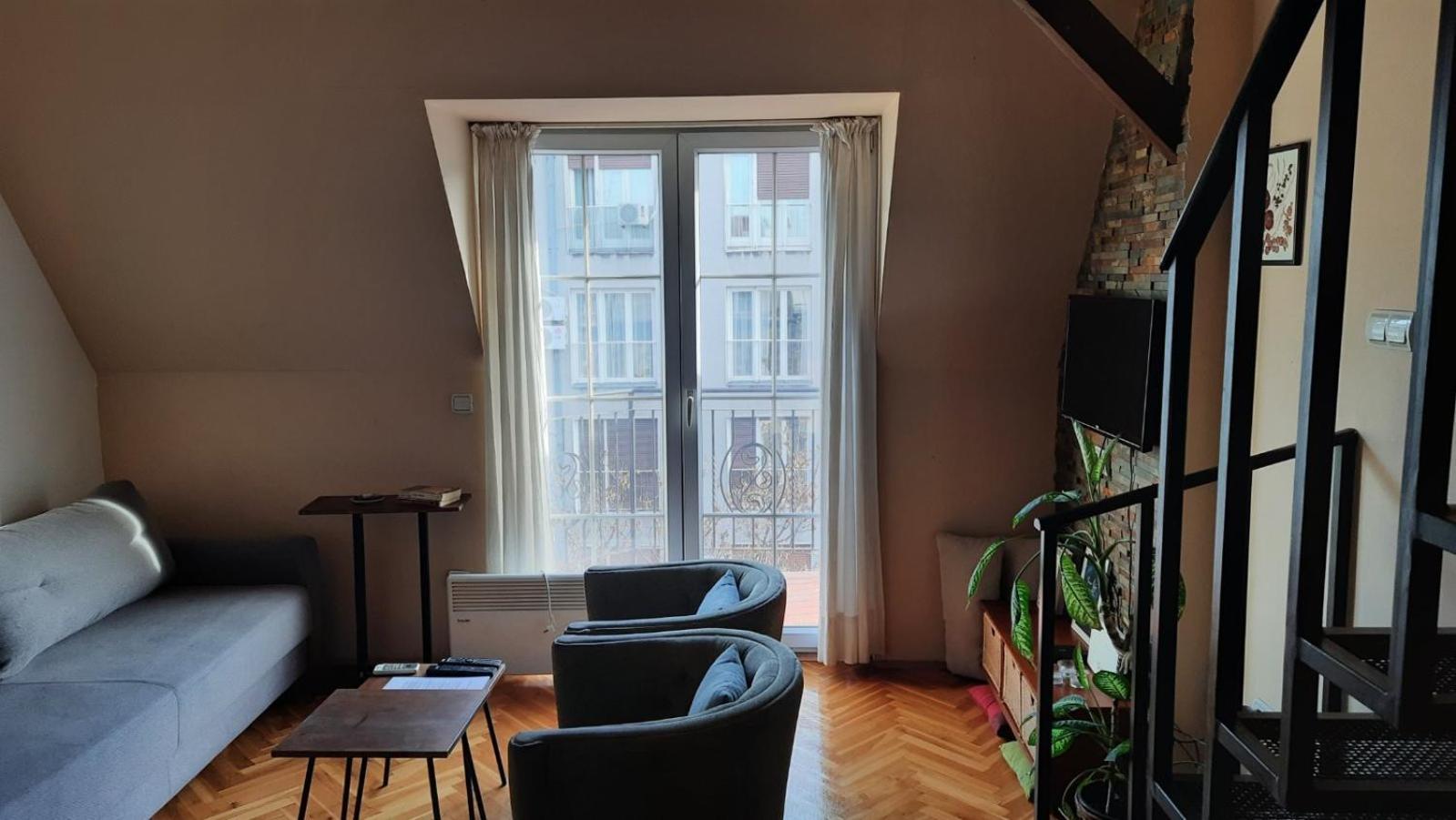 Duplex Studio Mansarda Apartment Belgrade Exterior photo